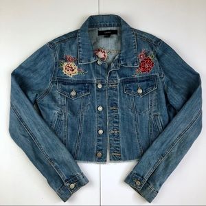 Forever 21 Cropped Denim Jacket